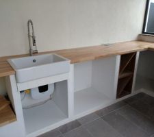 Amenagement de la cuisine d'été