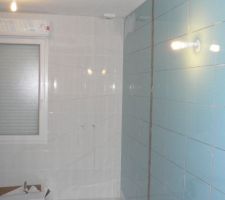 Les joins sont presque finis, plus qu'un mur