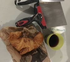 Petits croissants pour attaquer les travaux