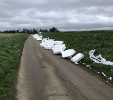 La misère dû à la tempète
