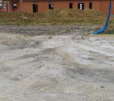Affaissement accès terrain