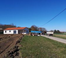 Achévement du terrassement
