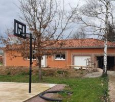 Briques de parement vues de loin