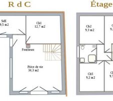 Plans RdC + Étage