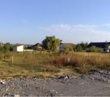 Terrain lors de l'achat