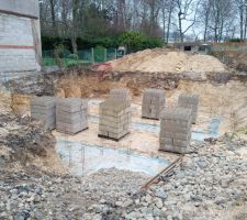 Livraison parpaings sous-sol
