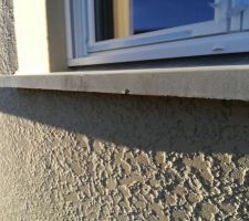 Appui de fenetre abimer