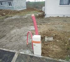 Tuyau de raccordement pour Enedis