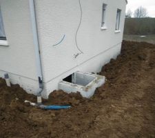 Début terrassement.