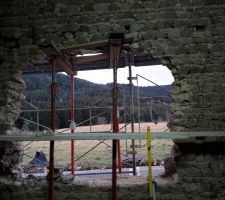 Ouverture mur ouest