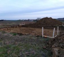 Terrassement terminé