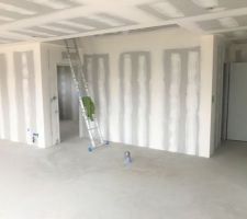 Pr&ecirc;t &agrave; peindre : escalier