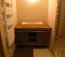 Meuble sdb et vasque re&ccedil;us