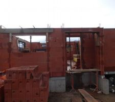 30/01/2020 murs du rdc terminé