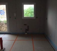 Isolation avant la chape