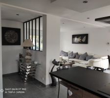 Verrière vue cuisine