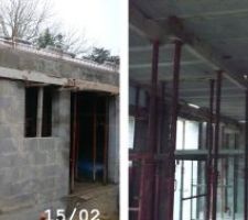 Réalisation plancher étage