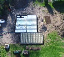 Plancher poutrelle-hourdis, photo aérienne par Morgan Soulard, VendOuesTopo, prestation de service drone et topographie