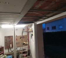 Isolation plafond garage