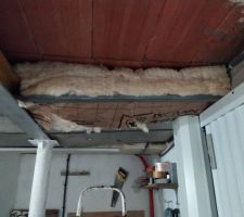 Isolation plafond garage