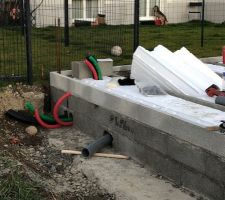Vide sanitaire sur 2 rangs