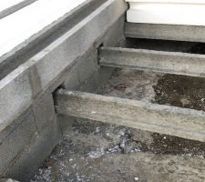 Vide sanitaire sur 2 rangs