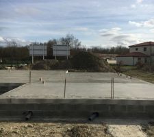 Dalle sur vide sanitaire