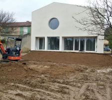Étalage des terres