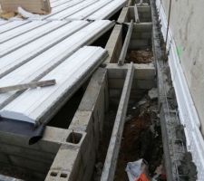 Pendant la pose du plancher