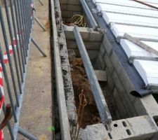 Pendant la pose du plancher