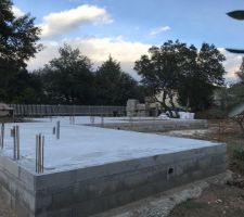 On a coulé la dalle!