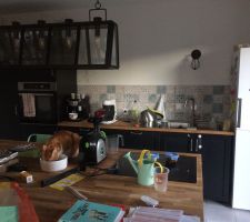 Faience cuisine termin&eacute;e !