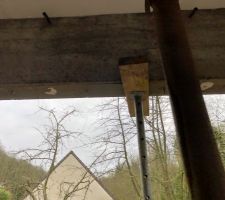 Poutre terrasse couverte