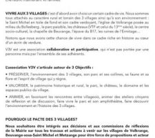 Pacte des 3 villages