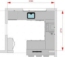 Plan de la cuisine