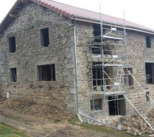 Fa&ccedil;ades ouest et sud