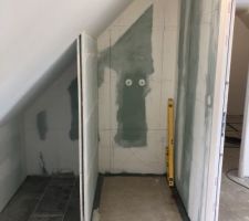 Salle de bain parentale en cours