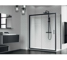 Paroi et porte douche suite parentale