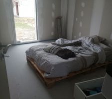 Camping dans la chambre