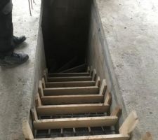 Escaliers en cours