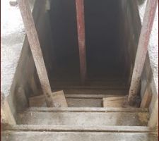 Escaliers sous-sol terminée