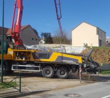La pompe en place