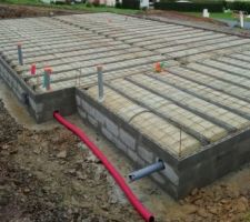 Avant de couler la dalle