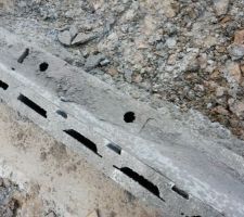 Mise en place des 1&egrave;res poutrelles