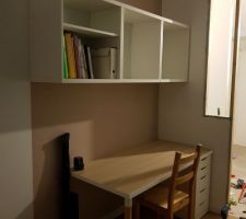 Début mise en place bureau