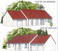 Plan du garage avec les travaux achevés