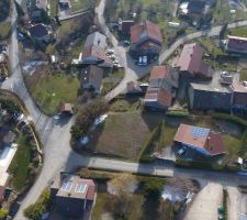 Terrain vu d'en haut