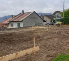 D&eacute;but des fondations