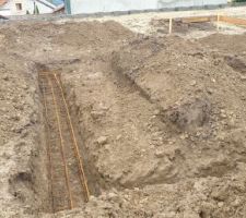 D&eacute;but des fondations