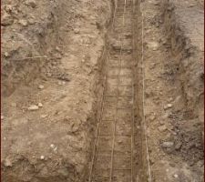 D&eacute;but des fondations